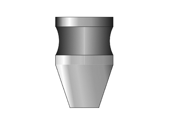 Mit Elastomerlager